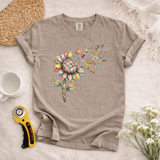 Dandelion and Sewing T-Shirt