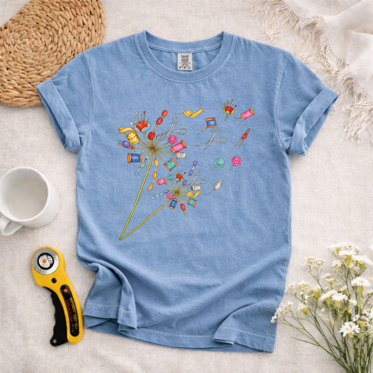 Dandelion Sewing T-Shirt