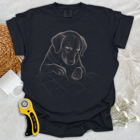 Comfort Colors Dog Sewing Art T-shirt