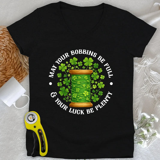 Plenty of Luck Lady V-neck