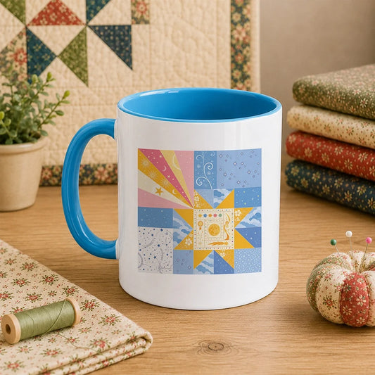 Celestial Patchwork 11oz Mug