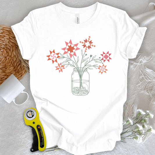Patchwork Posy Jar T-shirt