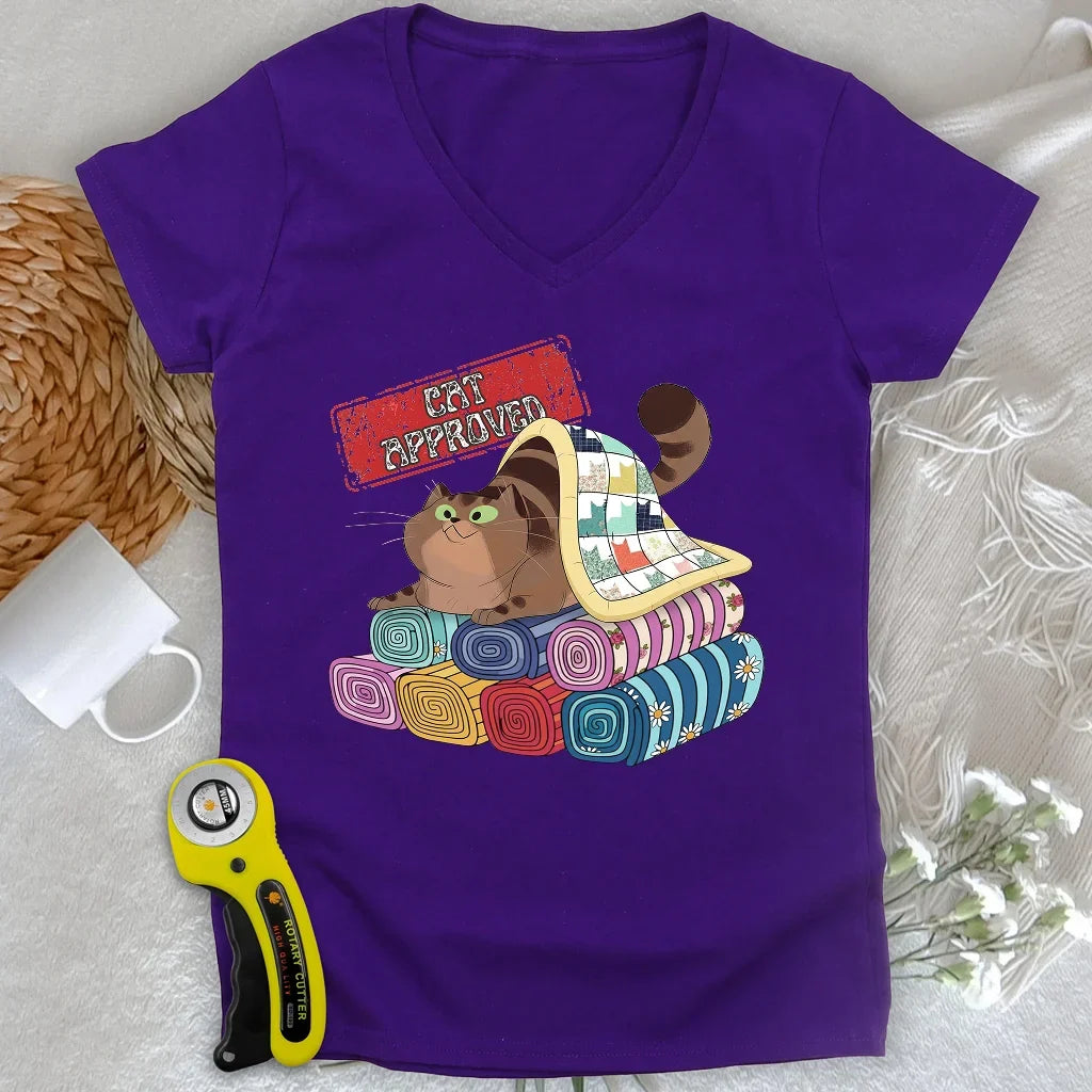 Cat Approved Lady V-neck