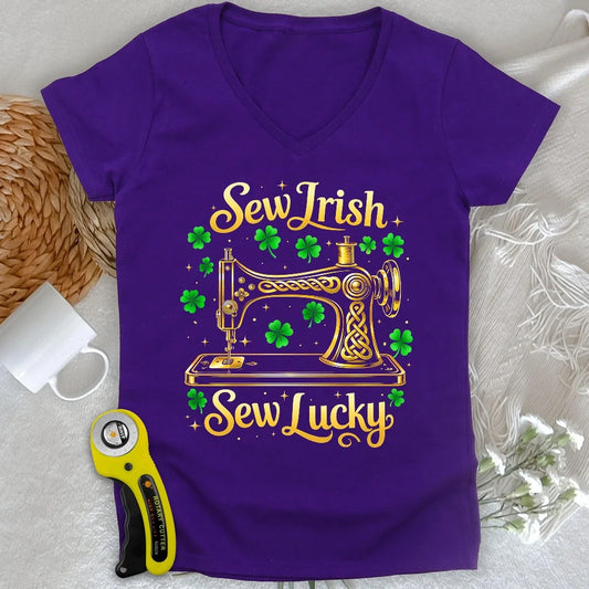Sew Lucky Lady V-neck