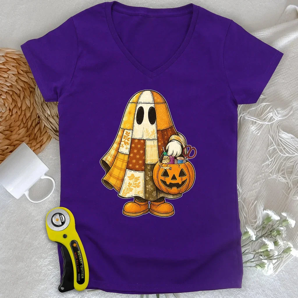 The Patchening Lady V-neck