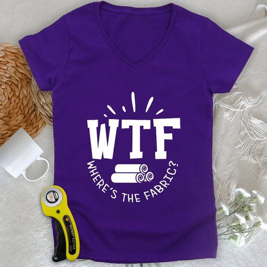 WTF Lady V-neck