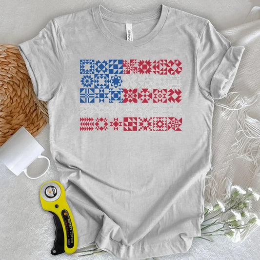 Patchwork Patriot T-shirt