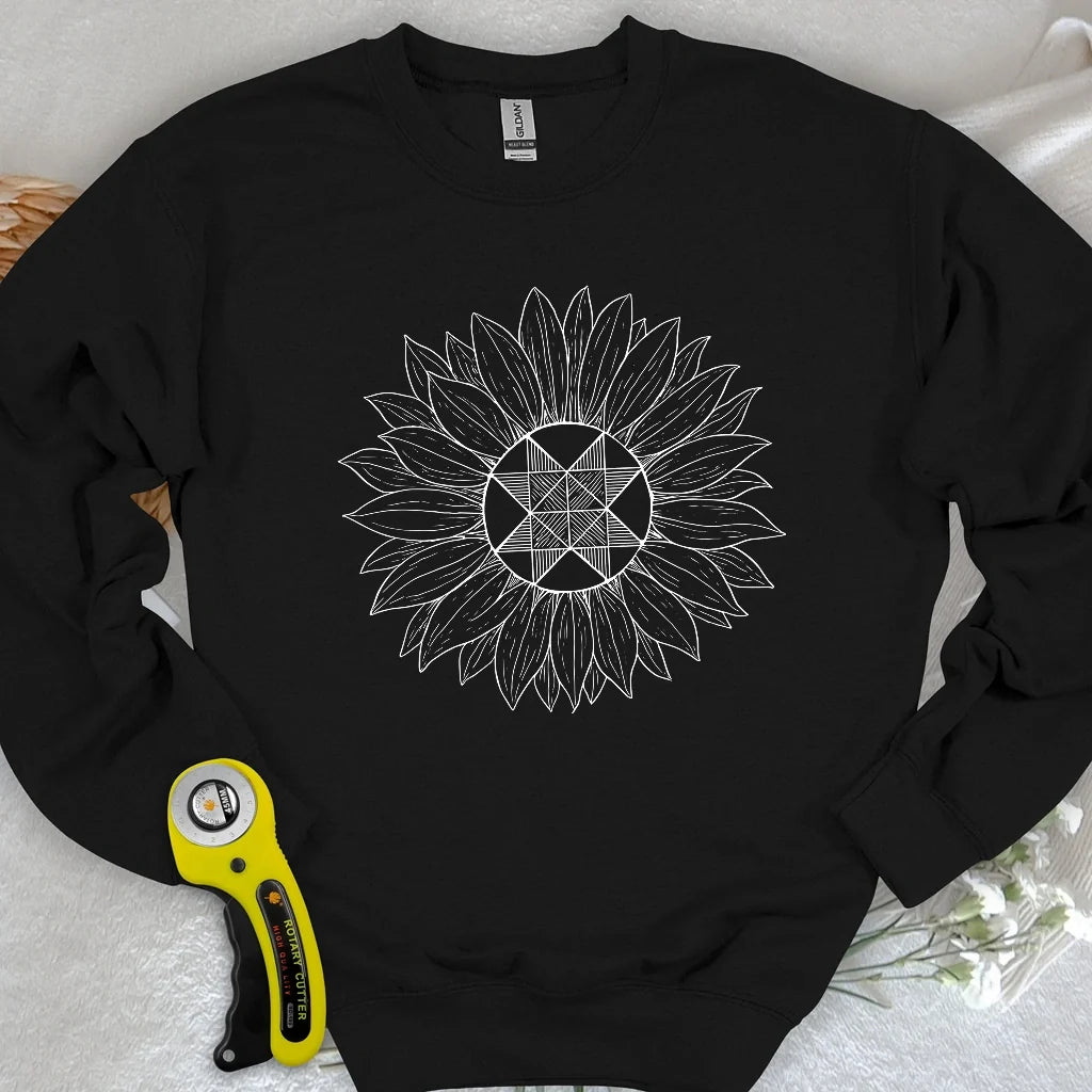 Block Sunflower Sweatshirt