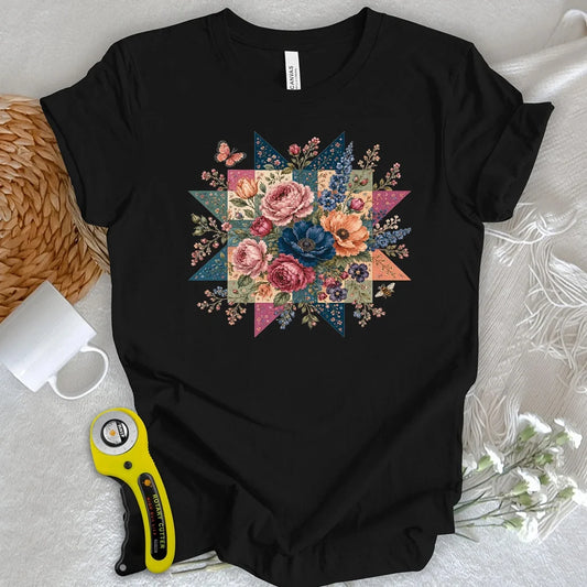 Blooming Patchwork Star T-shirt