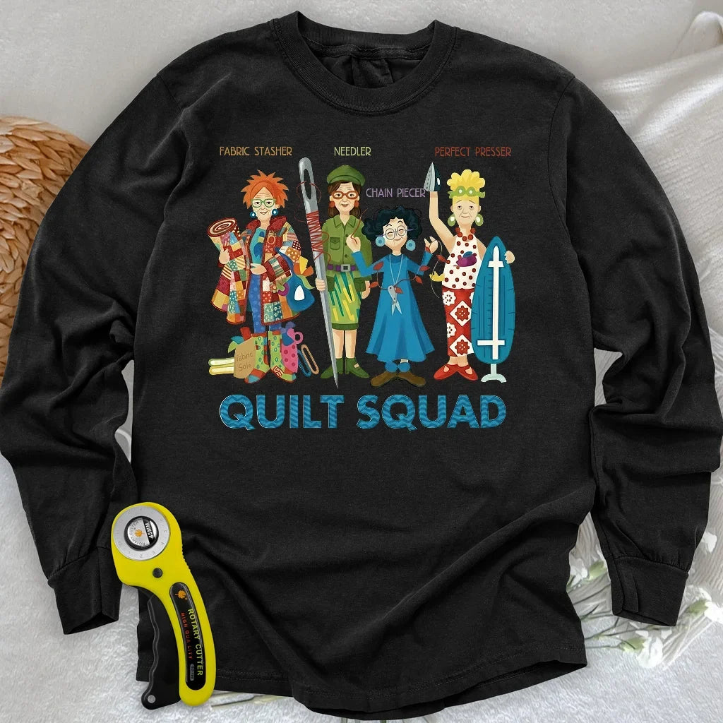 Quilt Squad Long Sleeve T-shirt