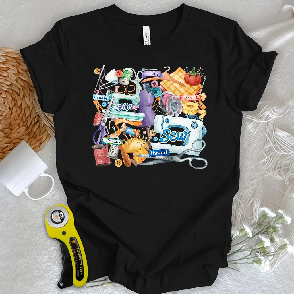Quilter’s Creative Chaos T-shirt