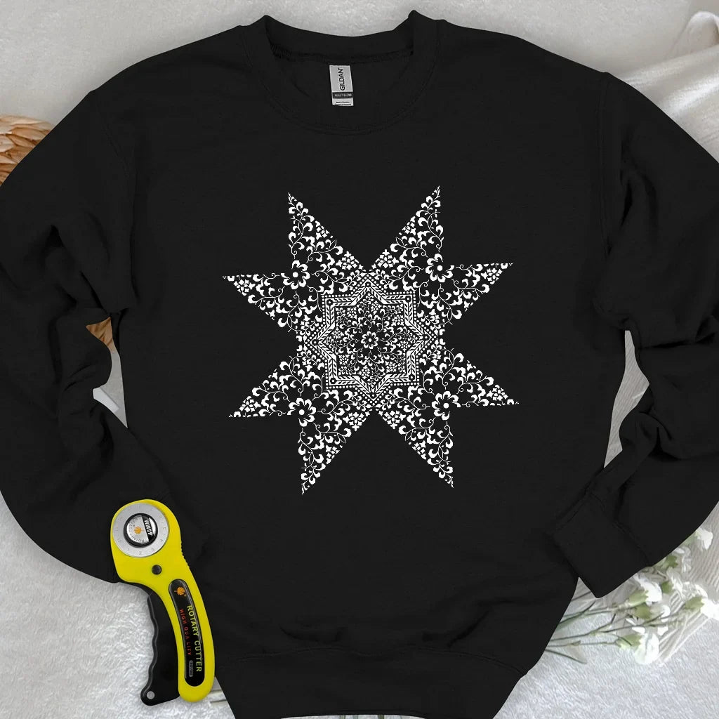 Quilting Mandala Sweatshirt
