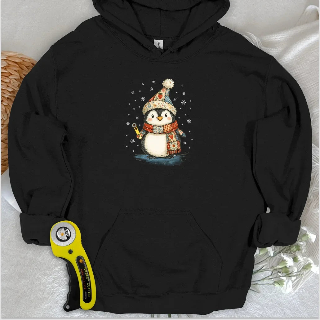 Quilty Little Penguin Hoodie