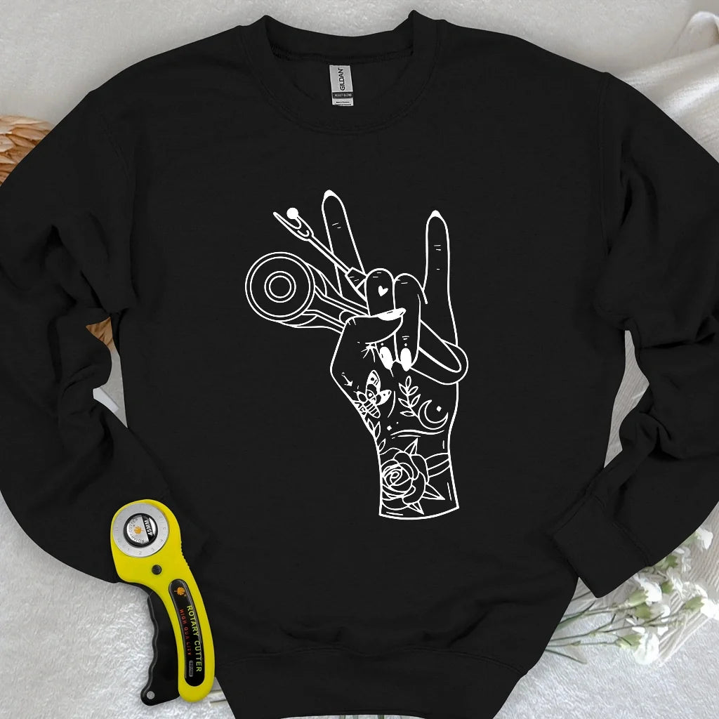 Sewing Rock Sweatshirt