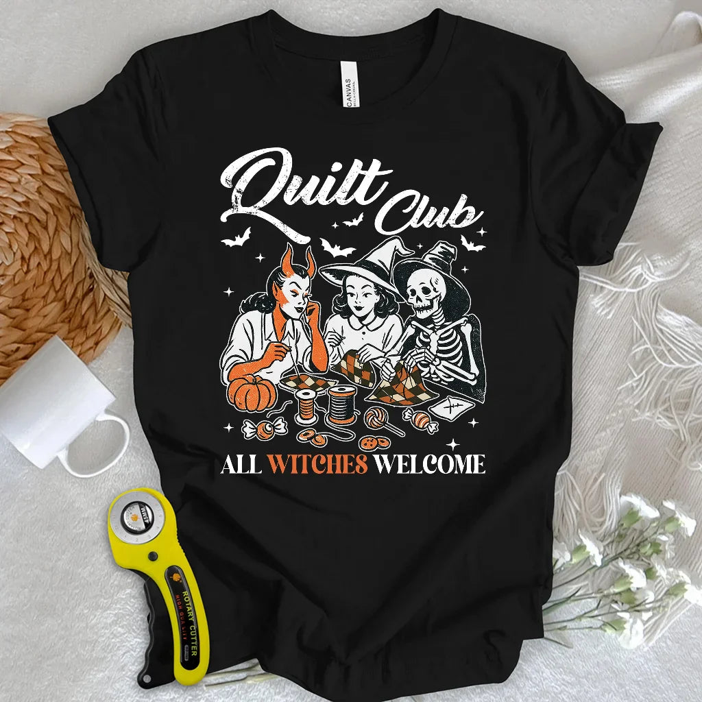 Witches' Quilt Club T-shirt