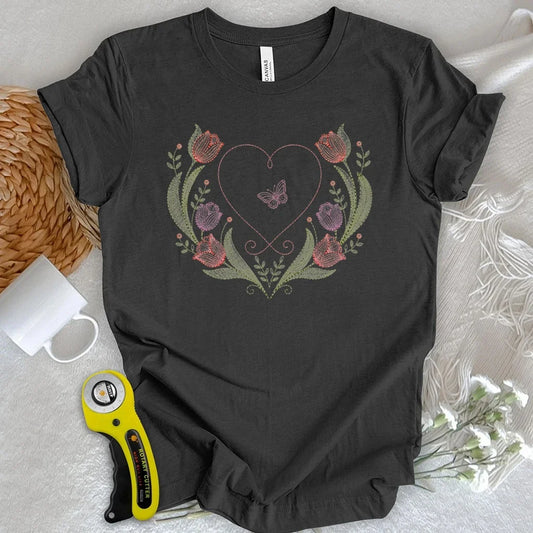 Tulip Thread Heart T-shirt
