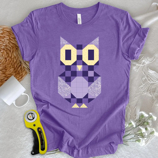 Owl Quilt Block T-shirt