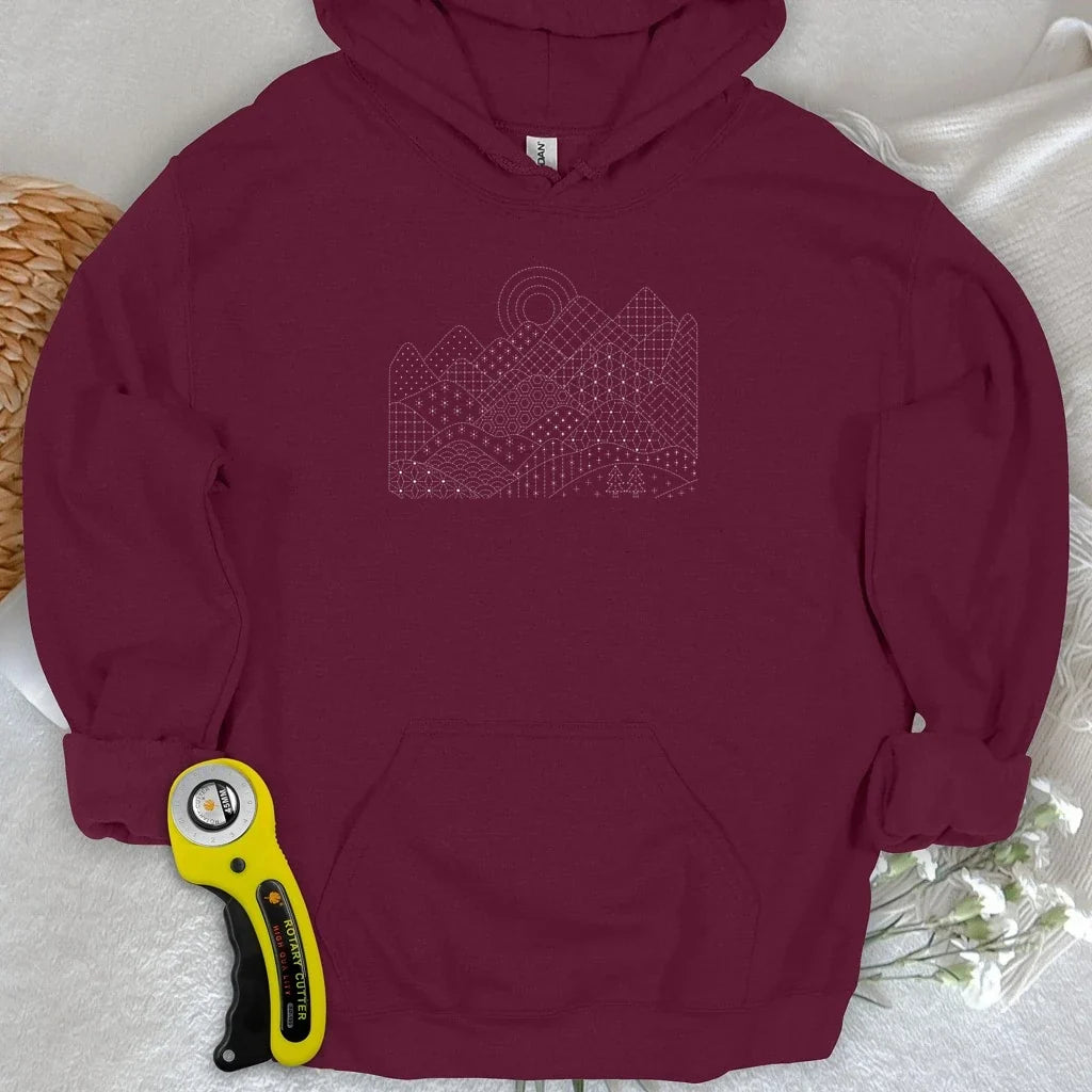 Sashiko Moutain Hoodie