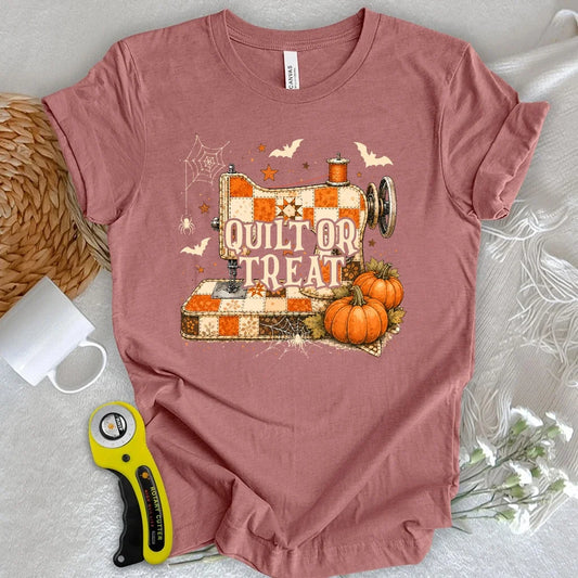 Quilt or Treat Patchwork T-shirt