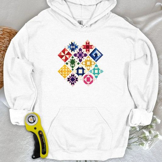 Jewerly Patchwork Hoodie