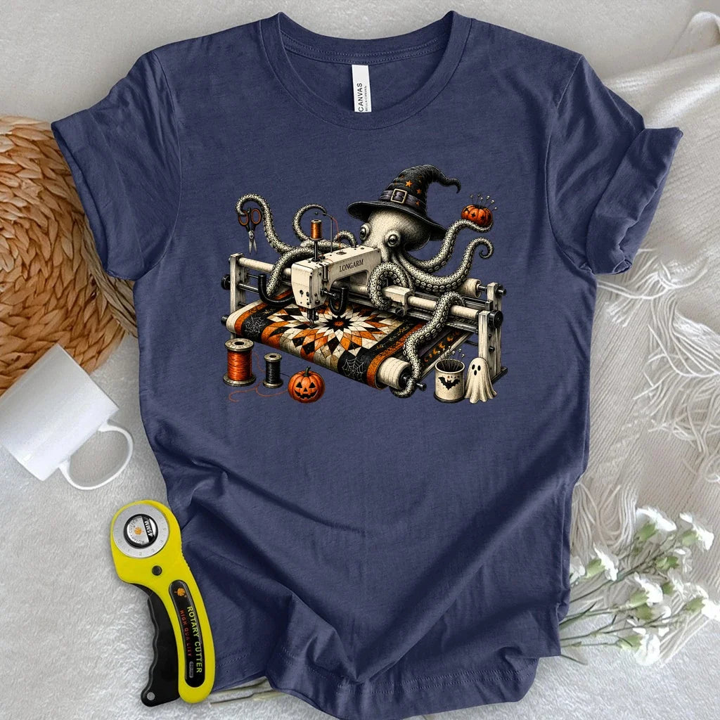 Witchy Longarm Quilter T-shirt