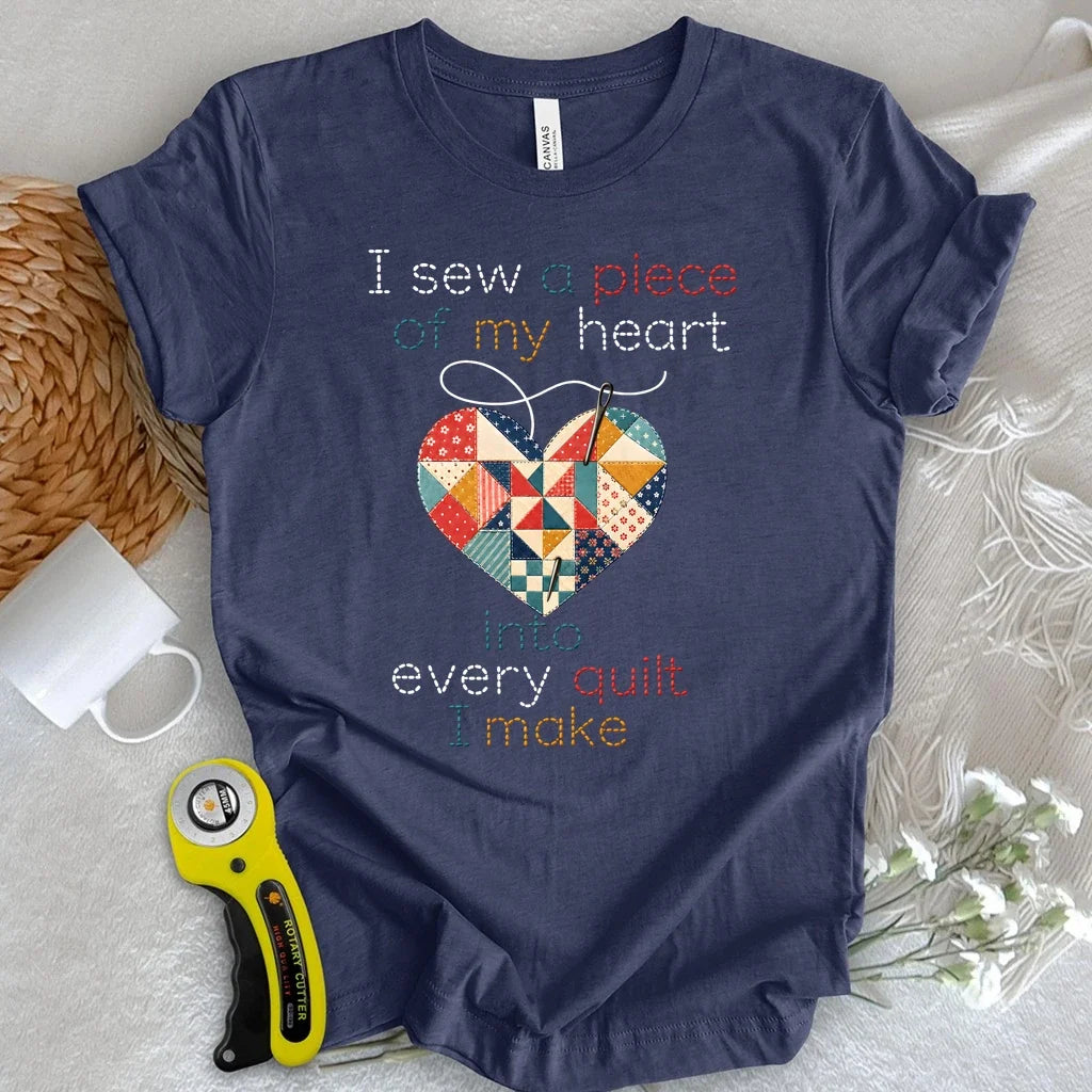Stitched With Heart T-shirt