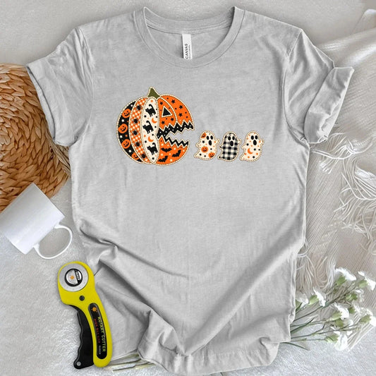 Patchwork Pumpkin Chase T-shirt