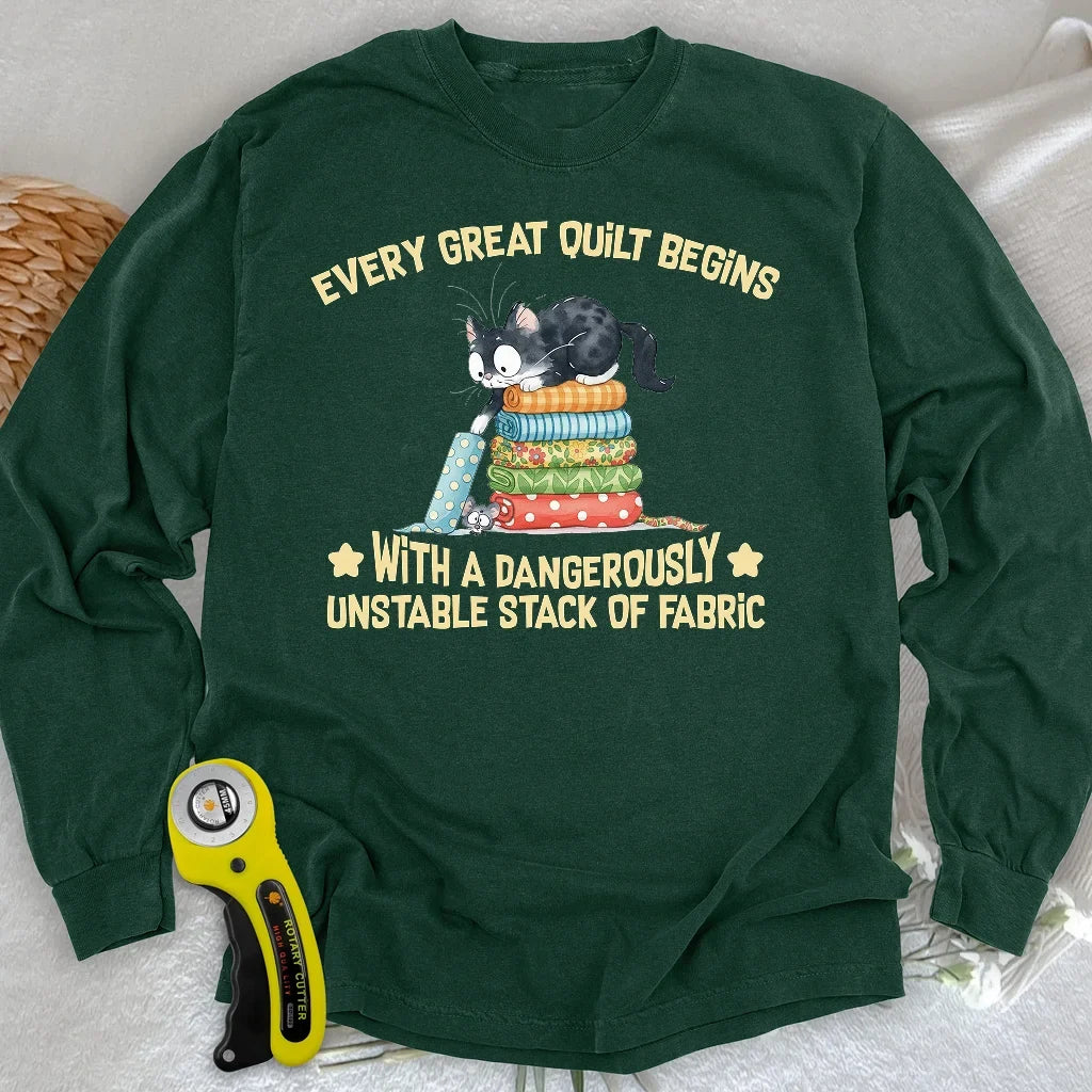 Unstable Fabric Long Sleeve T-shirt