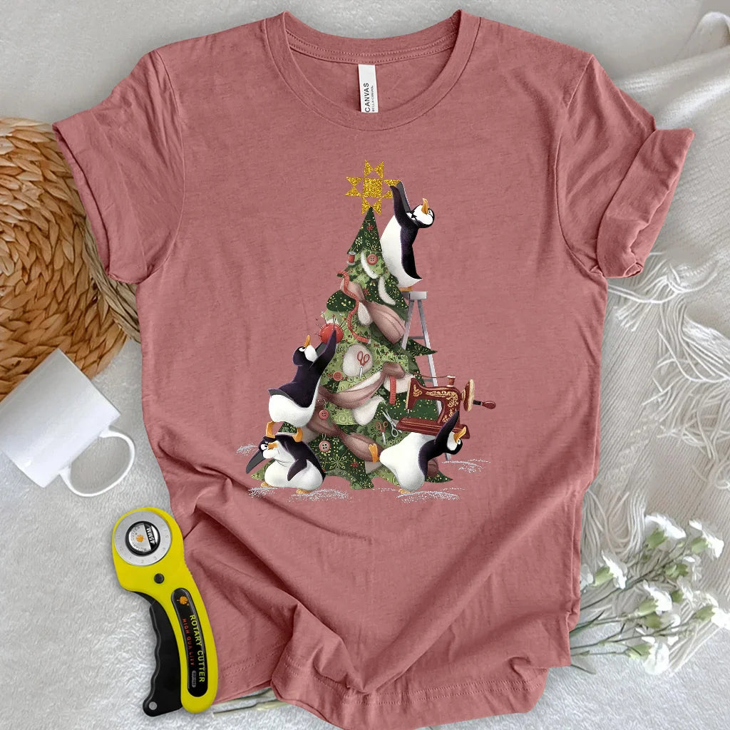 Blizzard Quilt Crew T-shirt