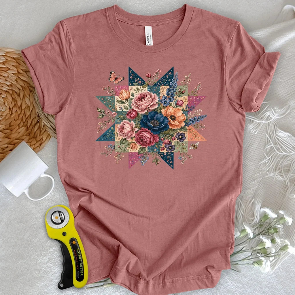 Blooming Patchwork Star T-shirt