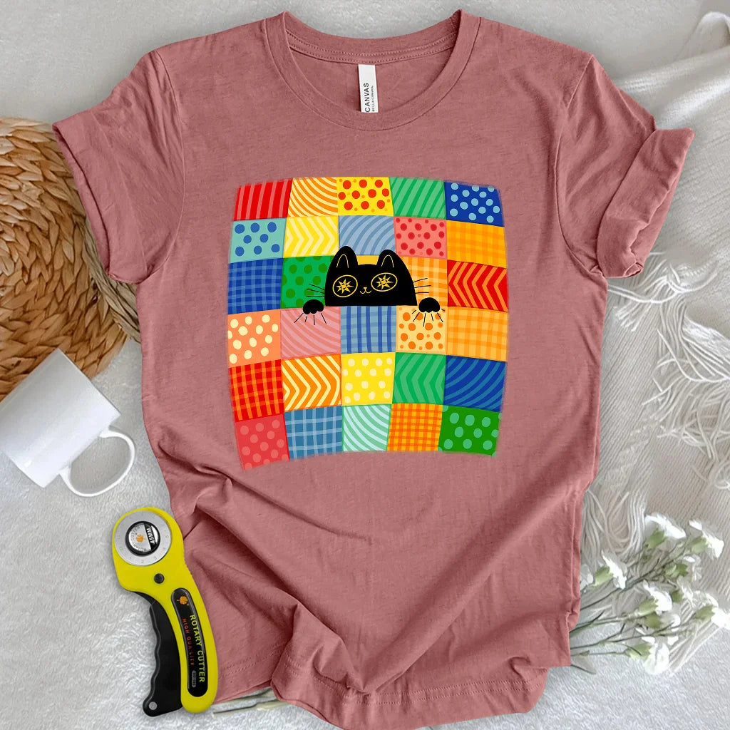 Patchwork Kitty T-shirt