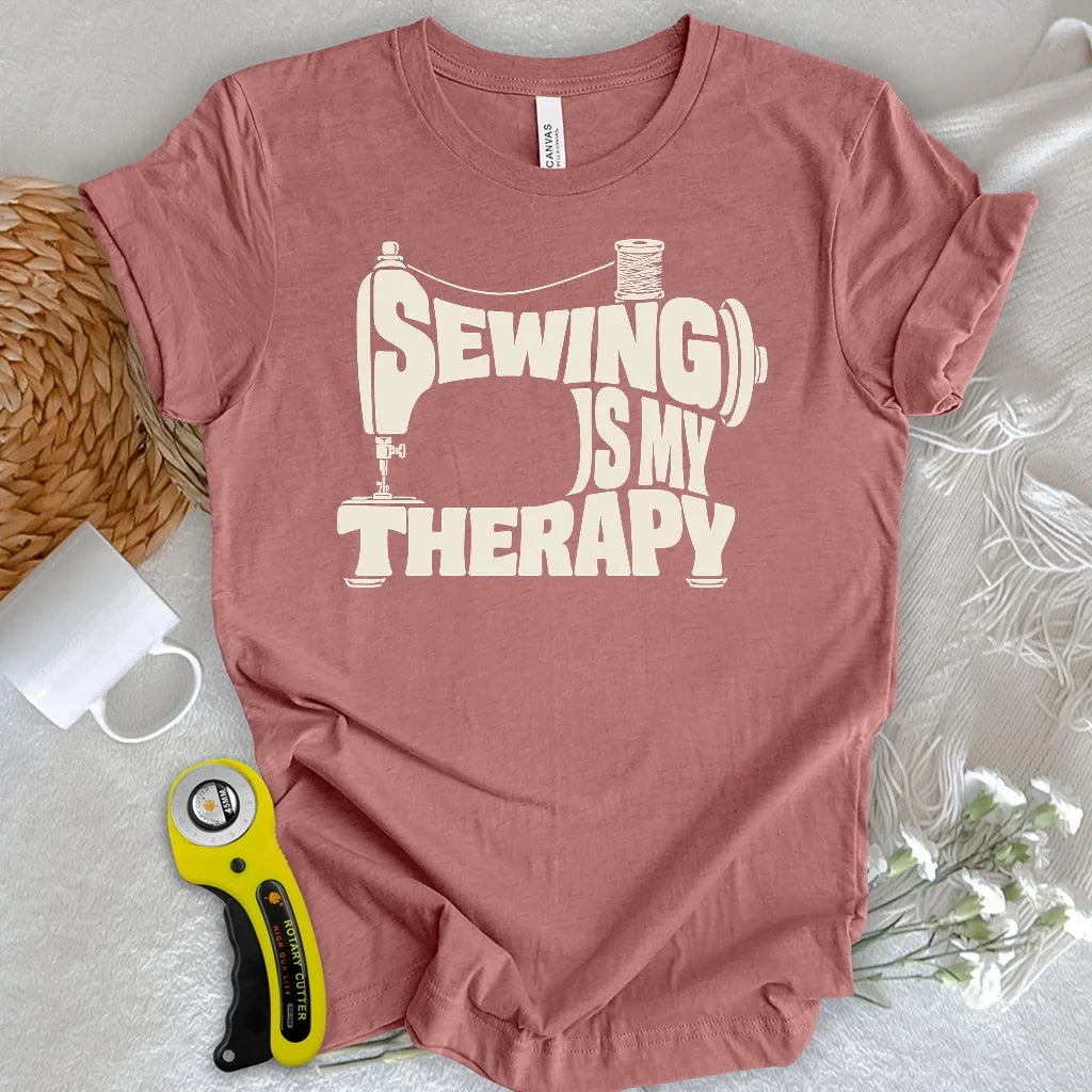 Sewing Therapy Machine T-shirt