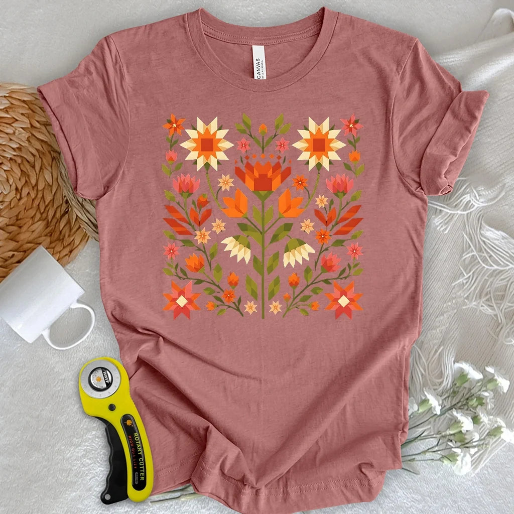 Wildflower Patchwork T-shirt
