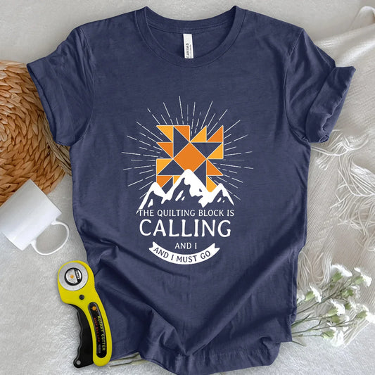 Quilt Block Calling T-shirt