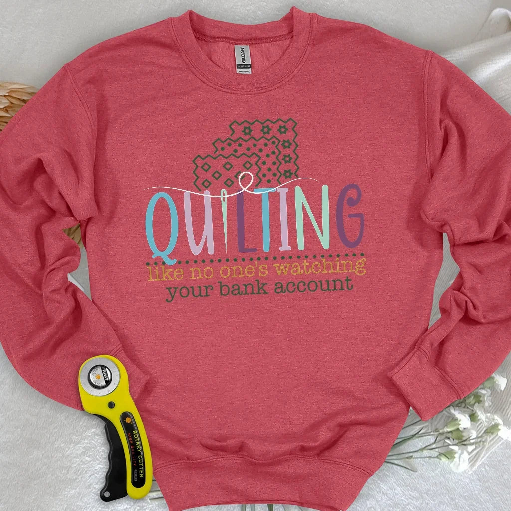 Bank Account? I Bought Fabric Sweatshirt