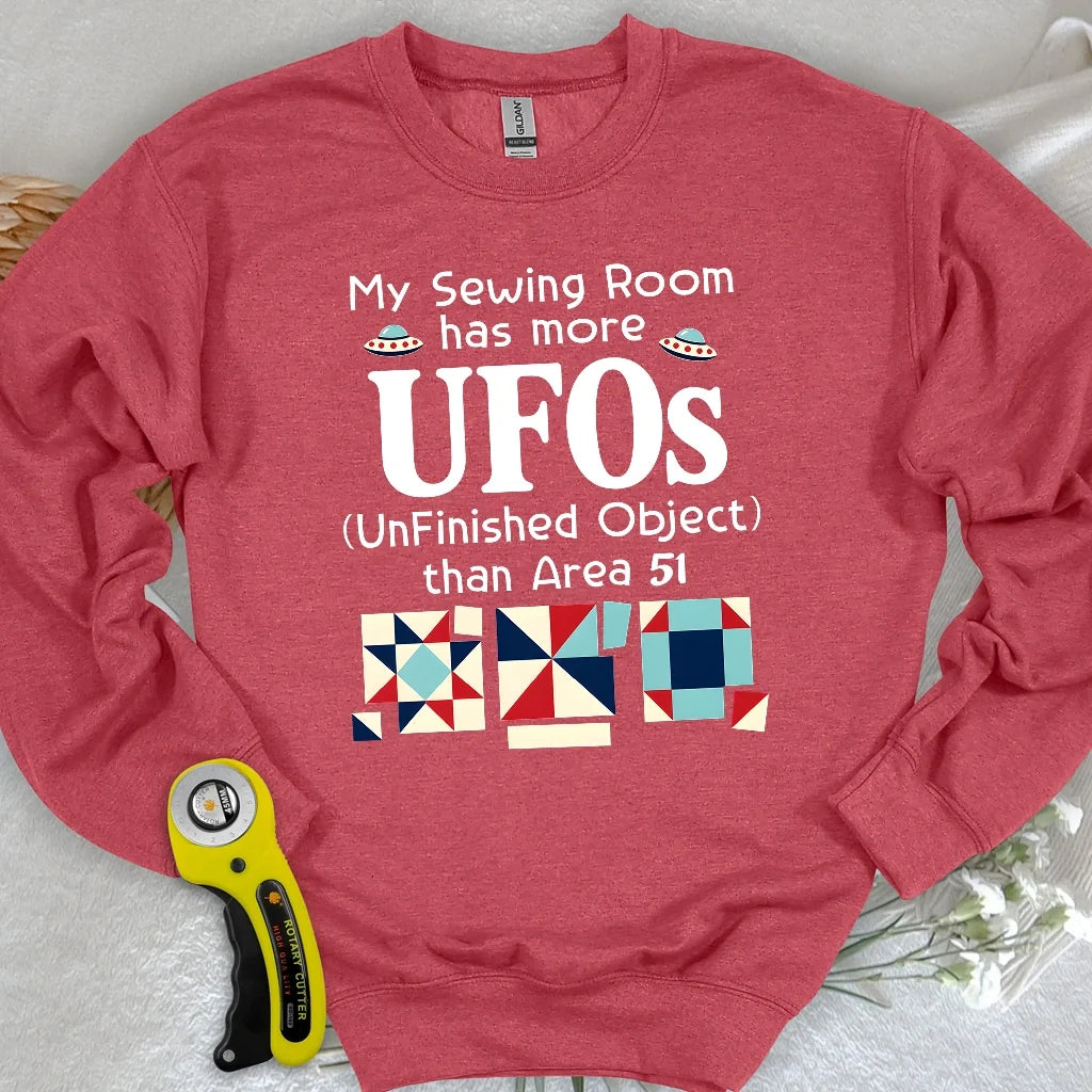 Sewing UFOs Sweatshirt