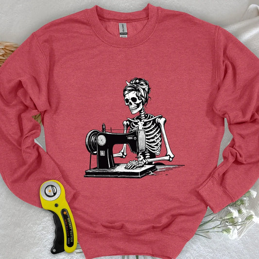 Quilting Skeleton Sweatshirt