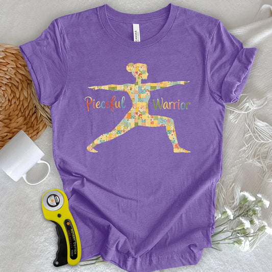 Patchwork Yoga Quilter T-shirt