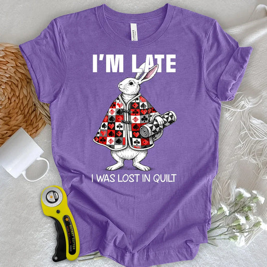 Wonderland Patchwork Hare T-shirt