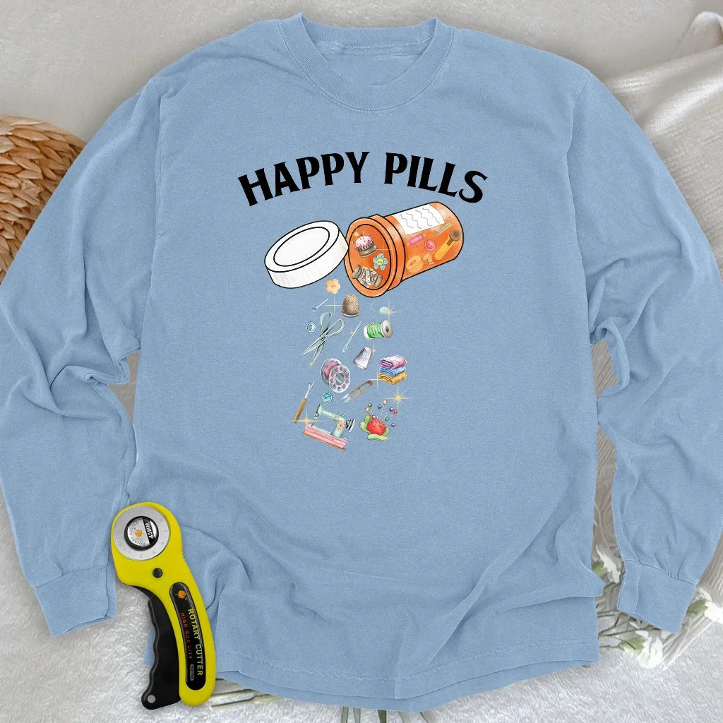 Happy pills Long Sleeve T-shirt