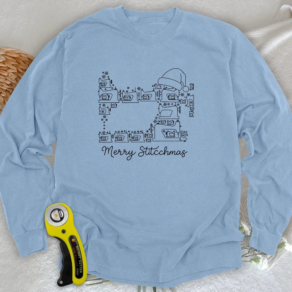Merry Stitchmas Long Sleeve T-shirt