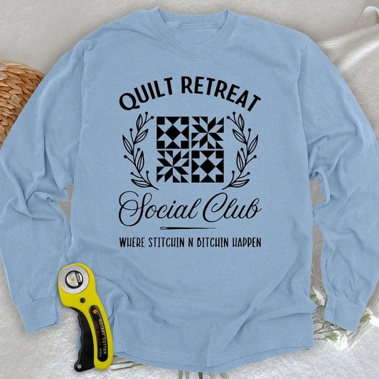 Quilt Retreat Long Sleeve T-shirt