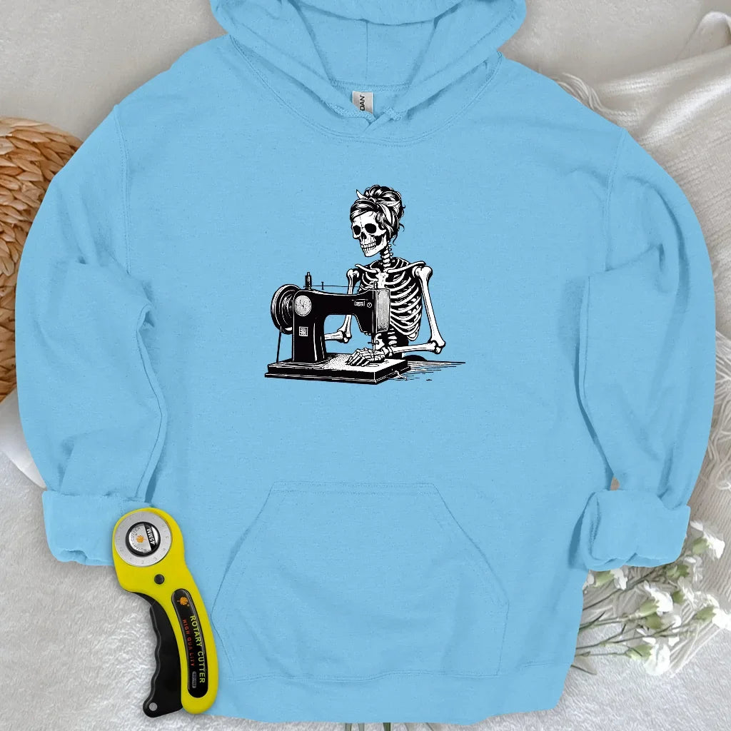 Quilting Skeleton Hoodie