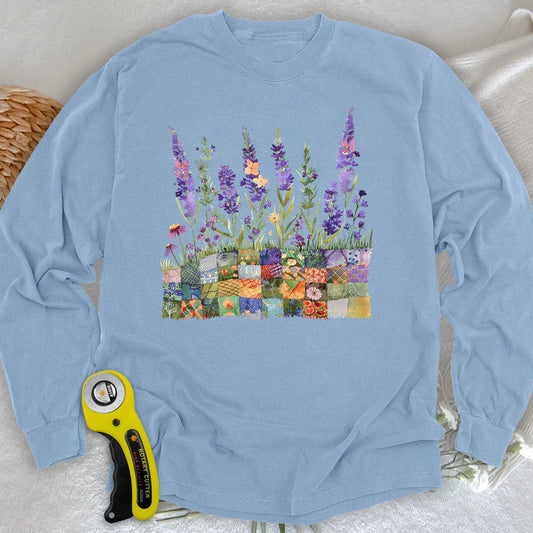 Quilting field Long Sleeve T-shirt