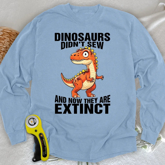 Sewing Extinction Long Sleeve T-shirt