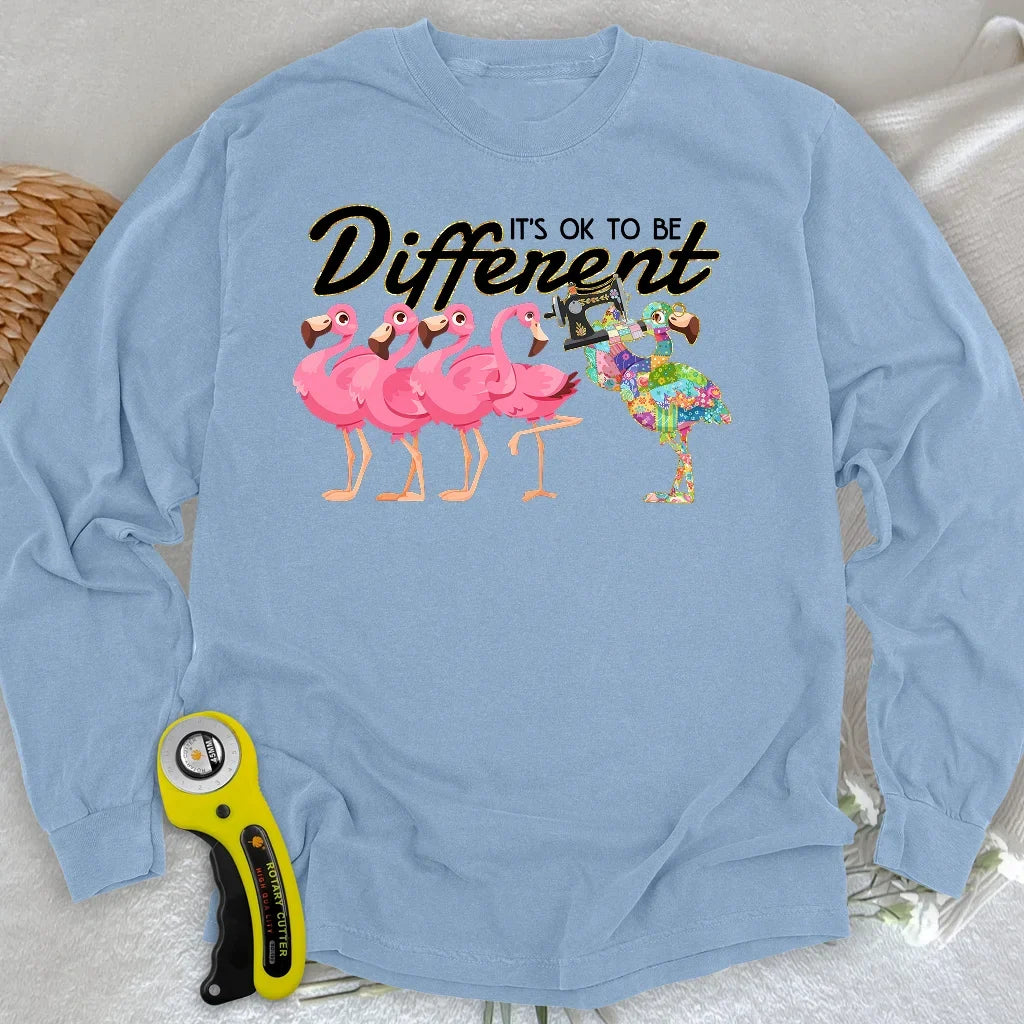 Stand Out Flamingo Long Sleeve T-shirt