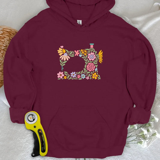 Abtract Flower Machine Hoodie