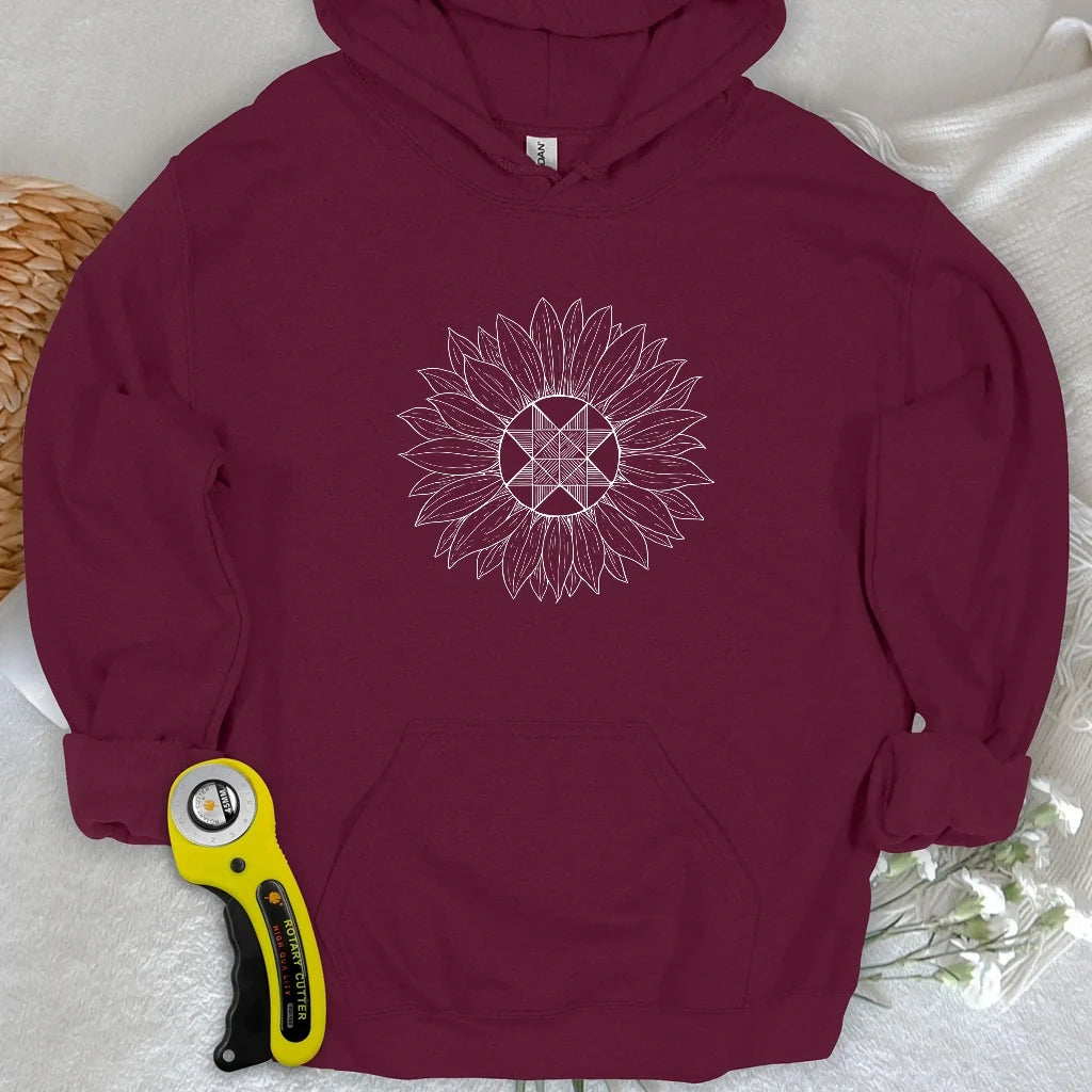 Block Sunflower Hoodie