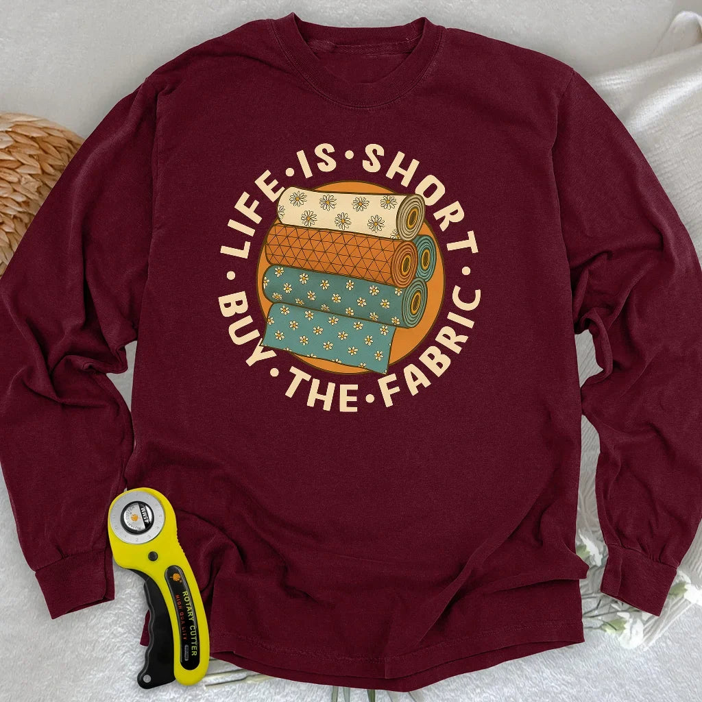 Buy The Fabric Long Sleeve T-shirt