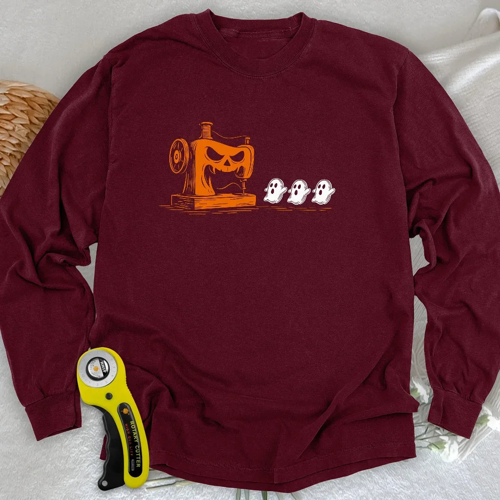 Demon Stitch Machine Long Sleeve T-shirt